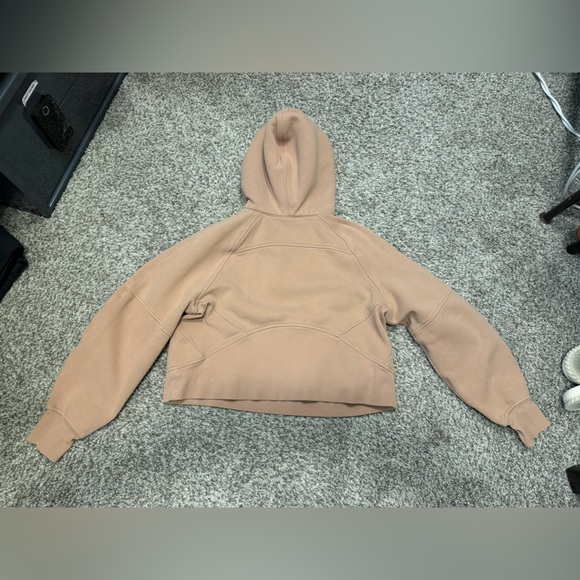 Lululemon scuba oversized half-zip hoodie - pink clay xs/s - Picture 10 of 11